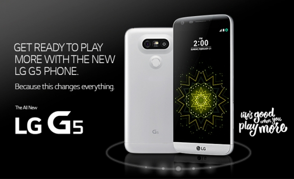 LG G5 Tagline